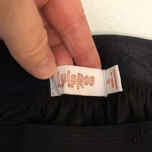 Lularoe Elegant Jill Skirt Metallic Violet Purple Midi Skirt Party Size Small - Picture 3 of 10